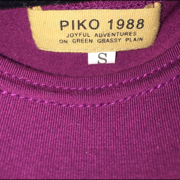 Cranberry Piko dress - Picture 2 of 2
