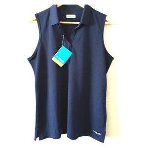 NWT Columbia Sleeveless Polo
