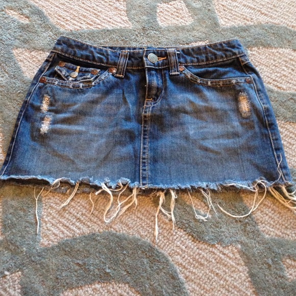 Denim skirt