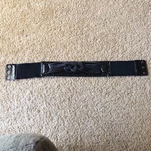 Black dressy belt