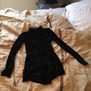Velvet romper