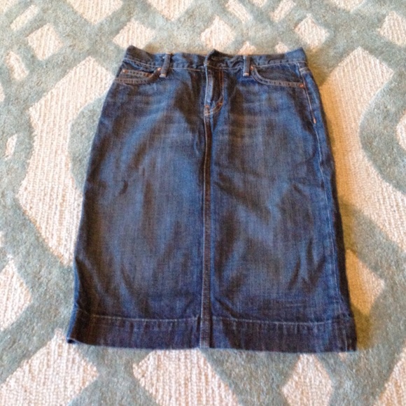 Jean skirt