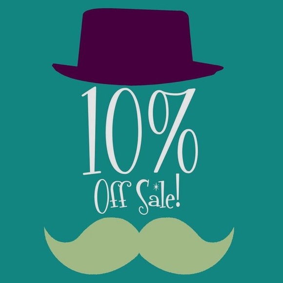 10% off today to Sunday!!