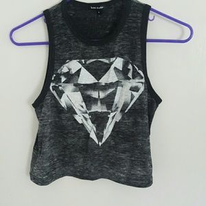 Diamond crop top