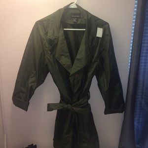 Dark Green Trench Coat