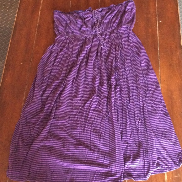 Strapless cover up or dress