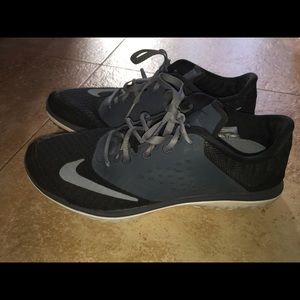 Black Nike shoes