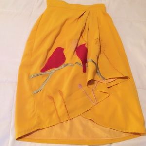 Golden Yellow Skirt Size XS