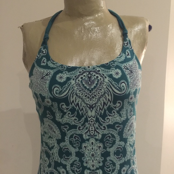 Billabong dress with built in bra! Teal xs