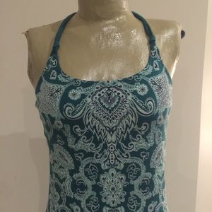 Billabong dress with built in bra! Teal xs
