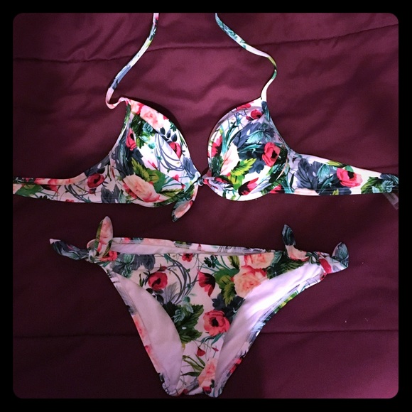 Victoria's Secret floral bikini