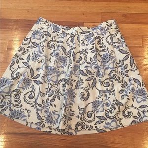 LOFT Floral skirt