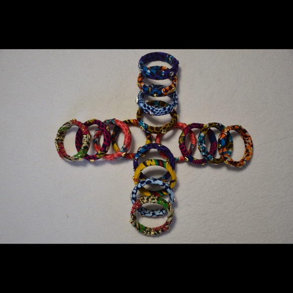 Ankara studded bangles - Picture 3 of 3