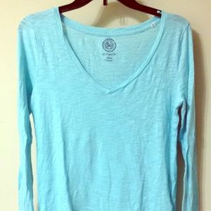 Long sleeve turquoise