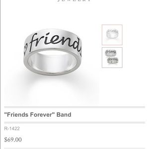 Friends forever ring James Avery