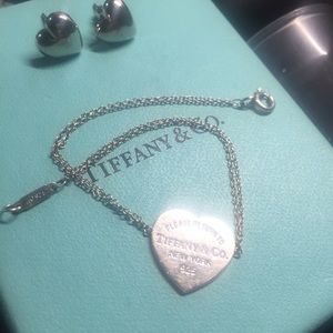 Tiffany & Co. Bracelet & FREE Heart Earrings