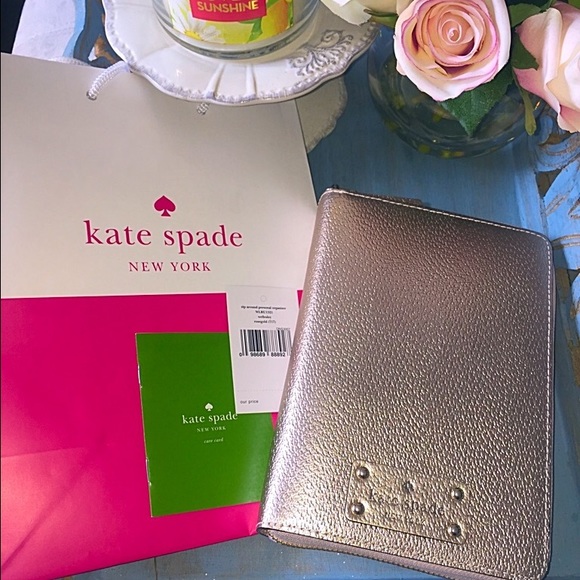 Kate Spade planner in Rose gold