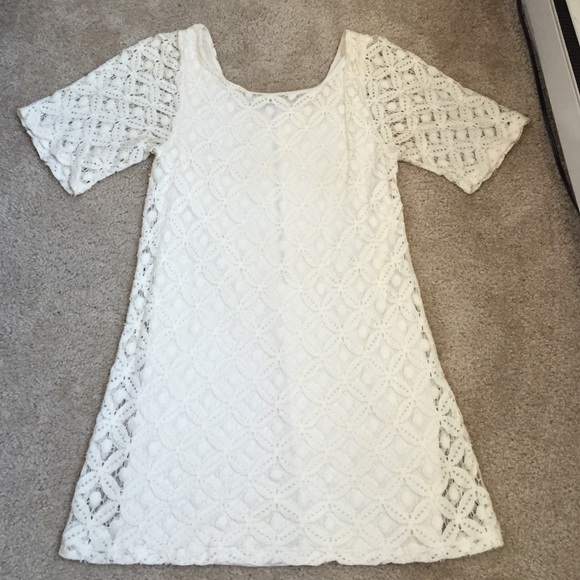 Lace Cream Dress