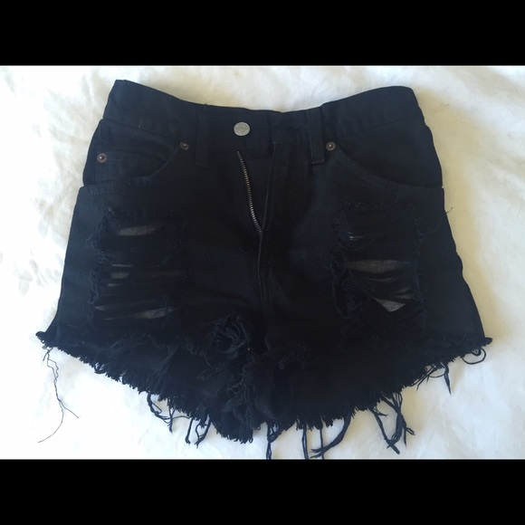 Black vintage Levis