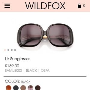 Wildfox Liz sunglasses