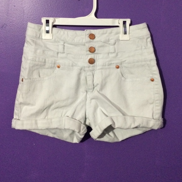 High waisted shorts