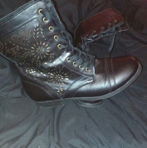 Black Combat Boots
