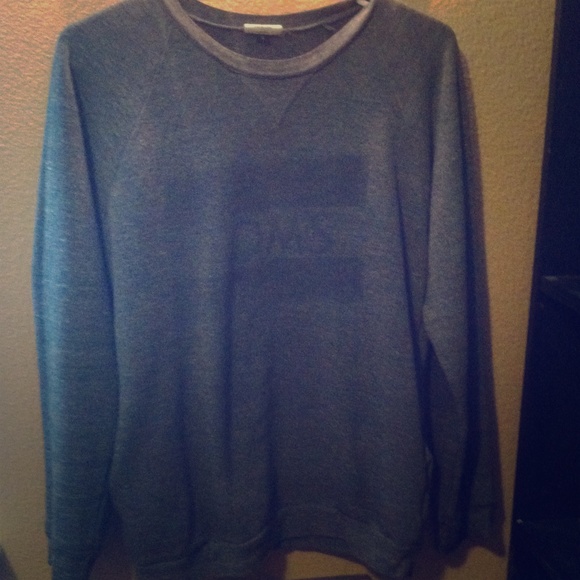 Faded grey toms sweater