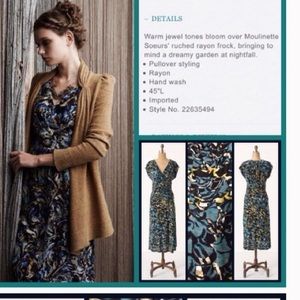 "Botanica Dusk" dress by Moulinette Soeurs