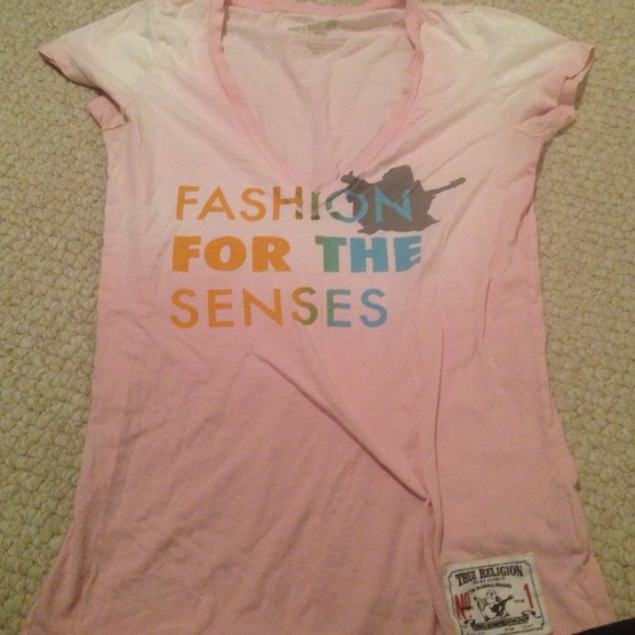 True Religion tee Pink