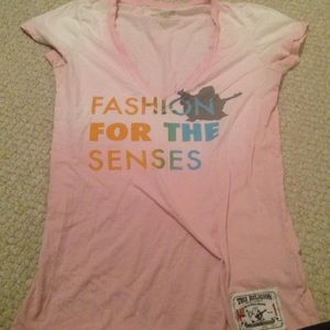 True Religion tee Pink