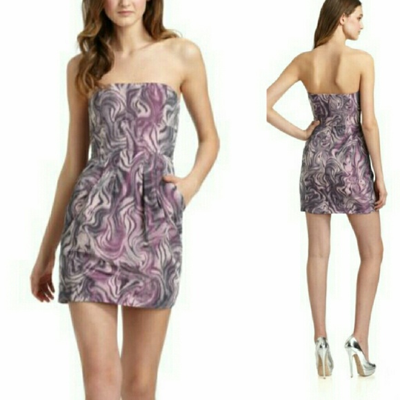 BCBG Maxazria Strapless Dress - Picture 1 of 8