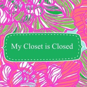 3.16-3.20 My closet will be temporarily closed