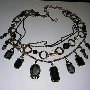 Extasia necklace bronze with intaglios