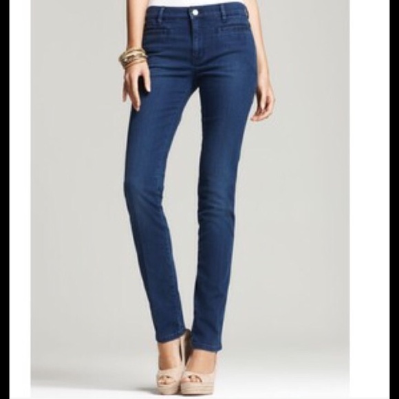 MiH Oslo Slim Leg in Navy twill