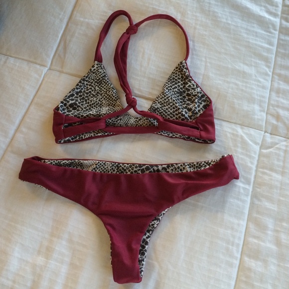 ❌SOLD❌Acacia Swimwear set S top and XS bottom - Picture 2 of 3