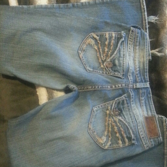 Silver jeans