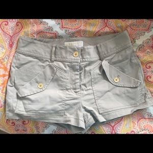 Michael Kors khaki short shorts
