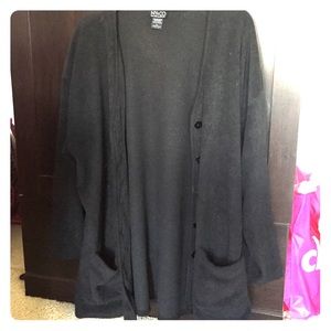 Black comfy cardigan
