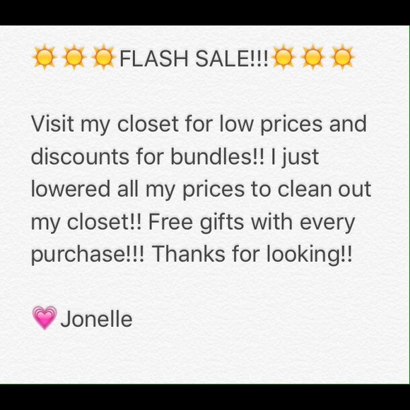 ☀️FLASH SALE☀️
