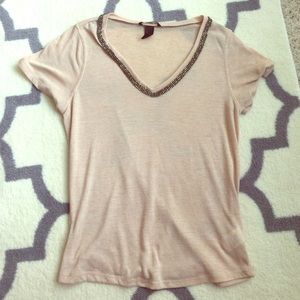 Pale pink girly top