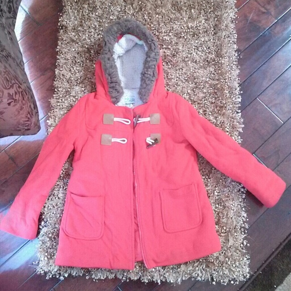 Old Navy Thick Flannel Fleeced Hoodie Girls Sz 8M