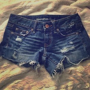 American Eagle cut off shorts
