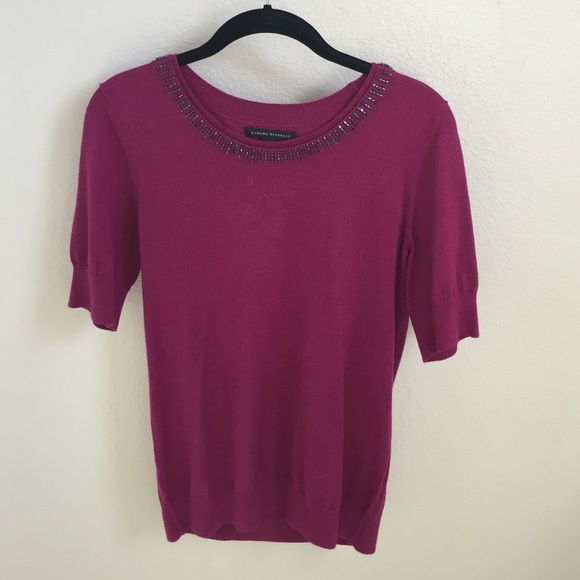 Banana Republic Jeweled Sweater