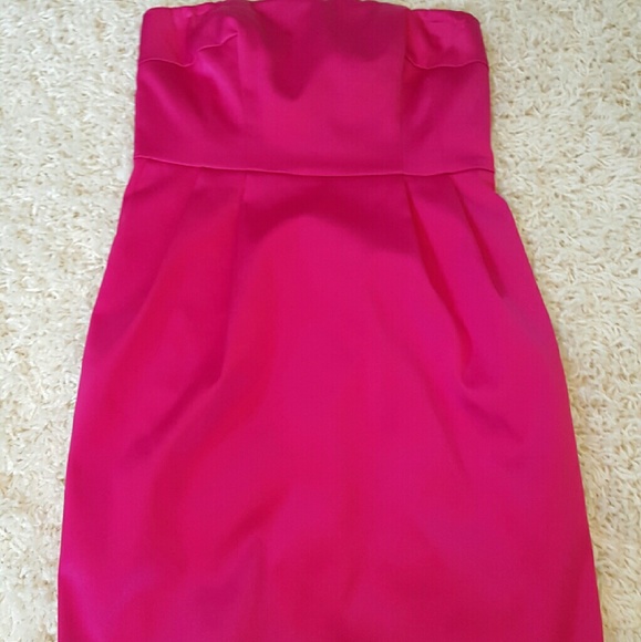 Express strapless Mini Dress