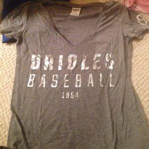 Victoria's Secret pink Orioles tee