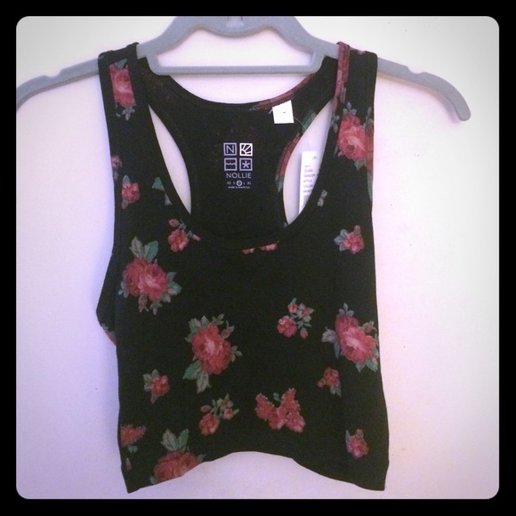 Floral Crop Top - Picture 1 of 1