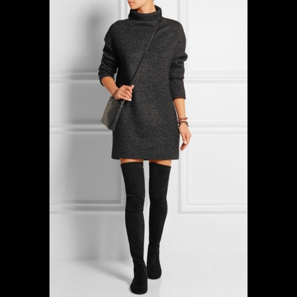 Isabel Marant Black Suede Over the knee boots - Picture 3 of 4