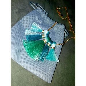 Miss Ivy Pearl Tassel Necklace