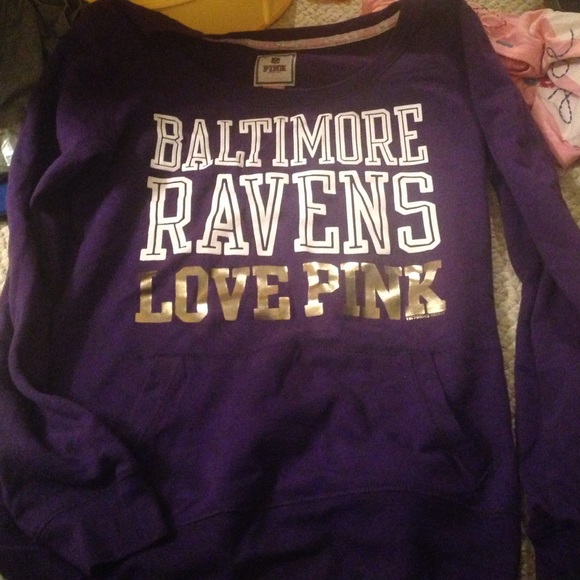 Victoria's Secret pink Baltimore Ravens