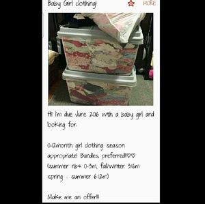 ?? Baby girl clothing ??